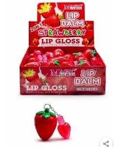 Balsamo Y Lip Gloss En Fresa