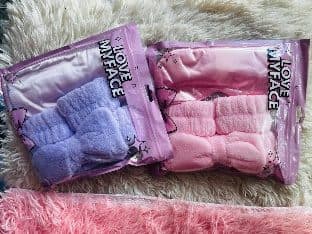 Kit X3 Muñequeras, Diadema, Antifaz