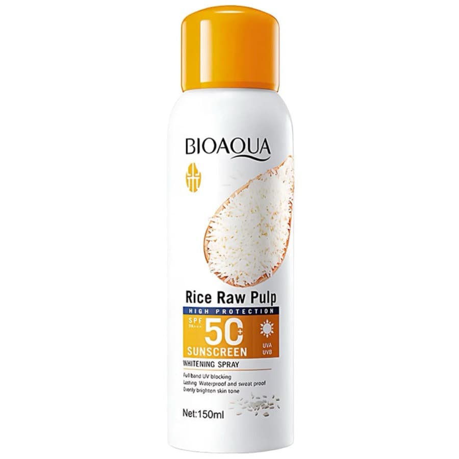 Protector Solar En Spray Con Arroz